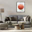Cadre flottant de basketball pastel doux, design par Matthew Piotrowicz-36761288-36761285