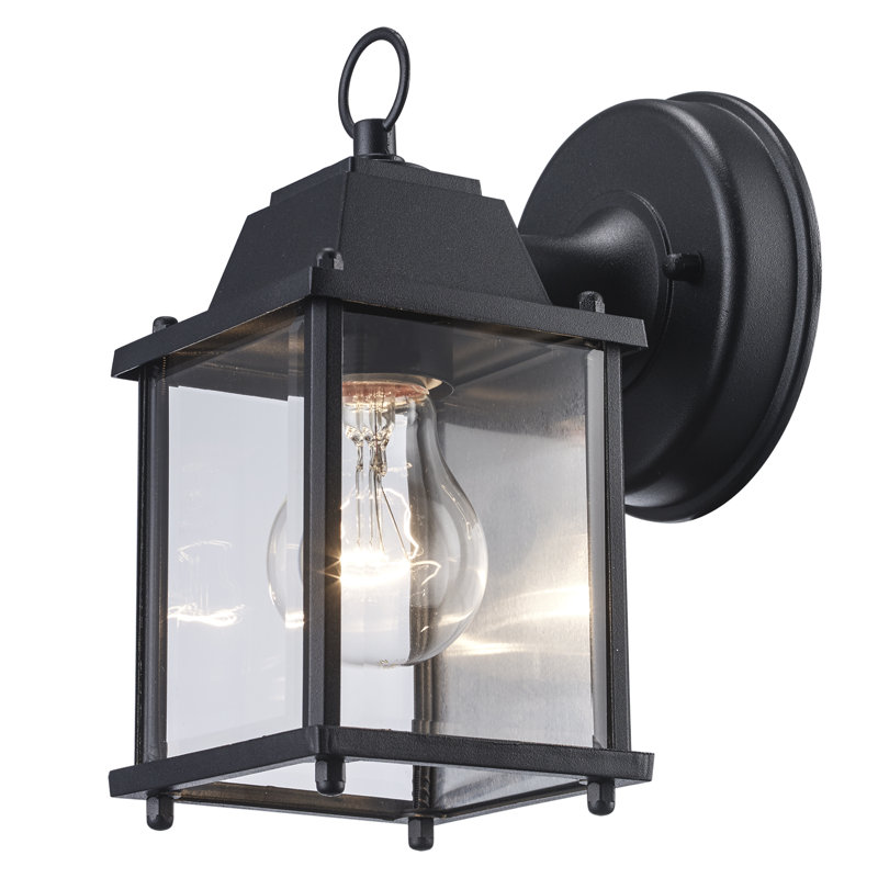Aluminum Wall Light, Black