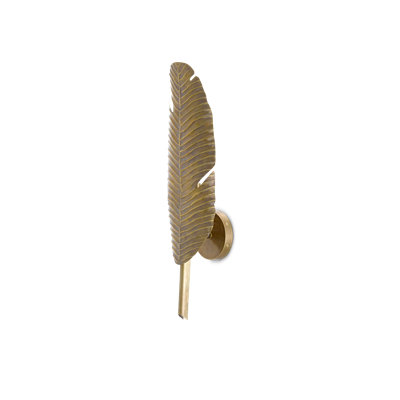 Tropical Solid Brass Wallchiere
