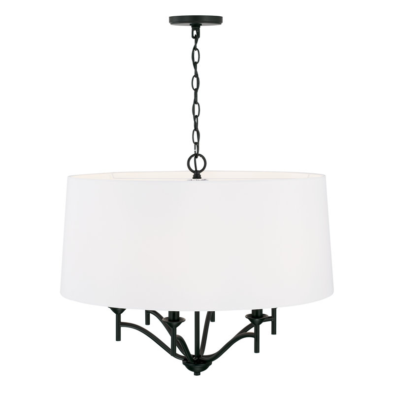 Luminaire suspendu tambour 6 lumières
