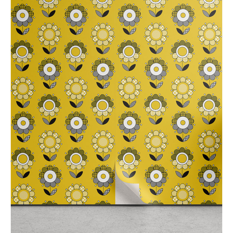Rouleau de papier peint Innie, L 13 po x L 36 po
