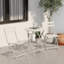 Ensemble bistro 3 pièces de table ronde pliable et chaises-1186249384