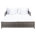 Gray Frame/White Cushion