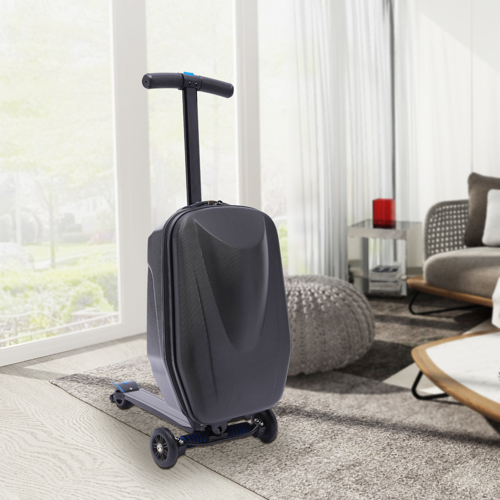 Pu Foldable Travel Bag, Lightweight Large Capacity Luggage Bag