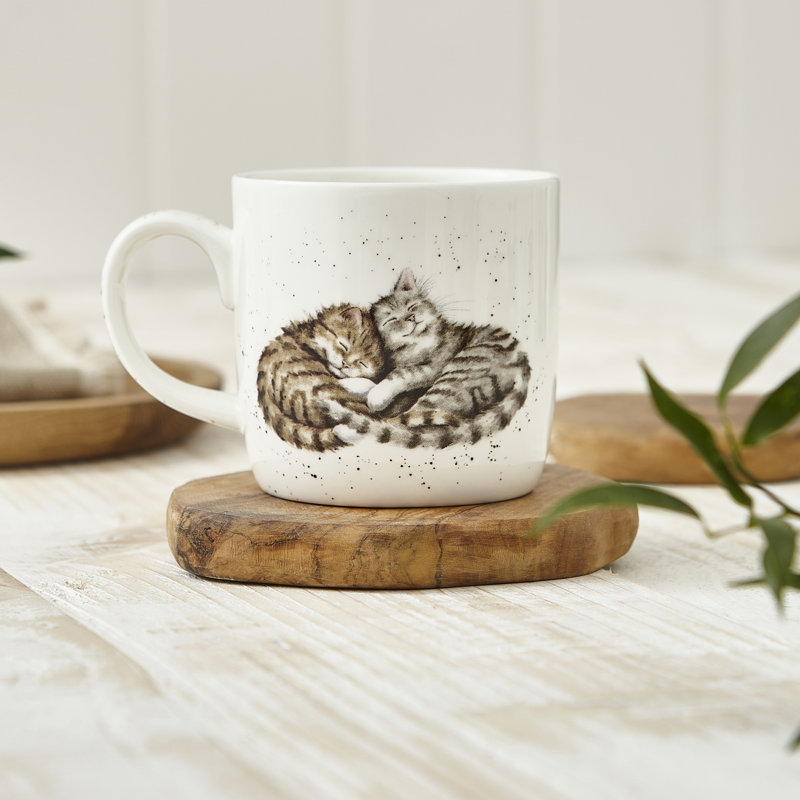 Wrendale Designs, Fine Bone China - Feline Good (Cat) Mug
