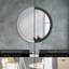 Huldar Glass Flat Wall Mirror-531355393