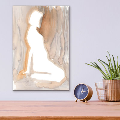 Art mural en verre épique «Eva» par Cartissi, 12 po x 16 po