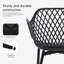 Outdoor Patio Dining Armchair