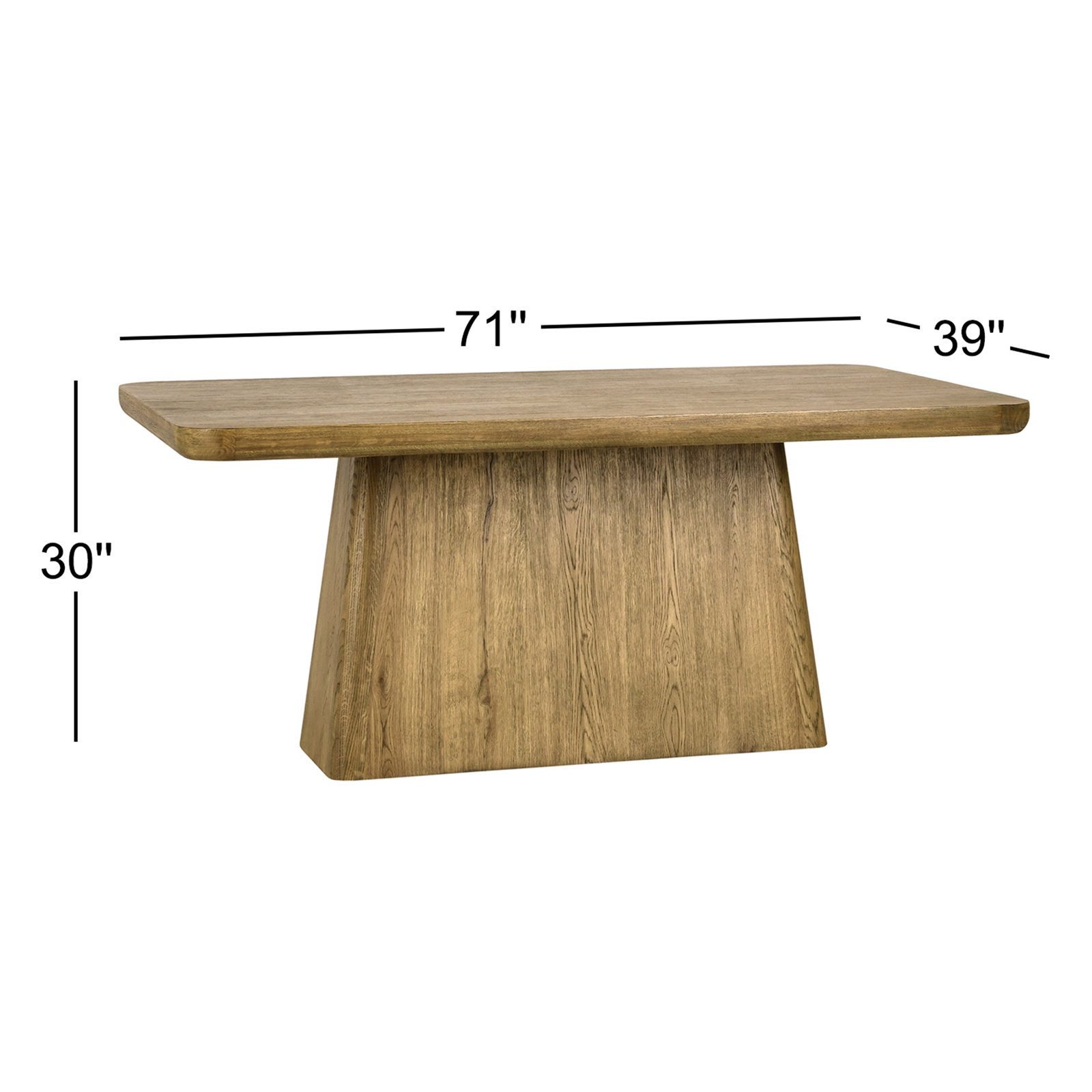 Lowell Pedestal Dining Table
