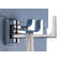 Frame Pivoting Triple Robe Hook
