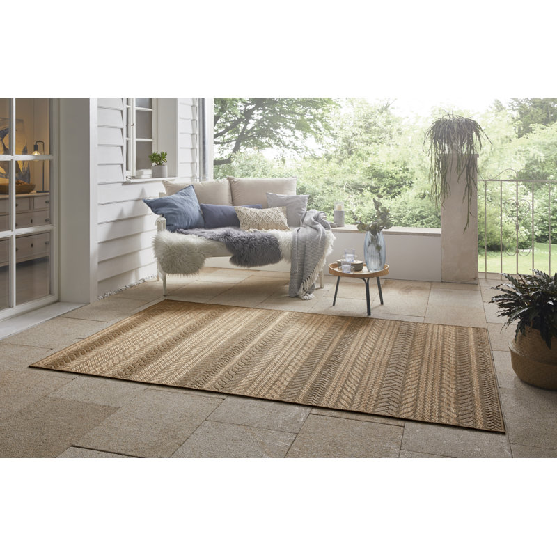 Forest Granado Flatweave Brown Rug, Rectangular 200 x 290cm