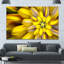 «Massive Yellow Fractal Flower», impression sur toile tendue-20864467