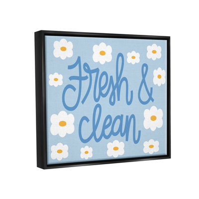 "Fresh & Clean Blue Daisy" par Taylor Shannon Designs, impression