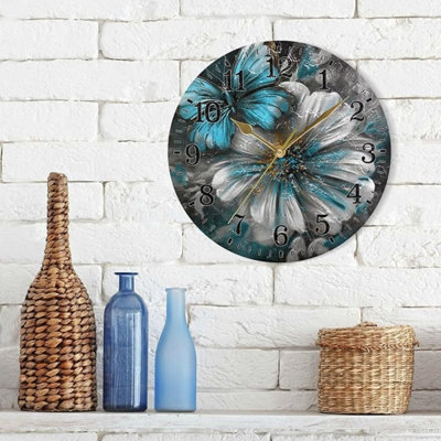 Horloge murale de salle de bain JUNZAN