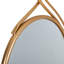 Radegund Metal Flat Wall Mirror