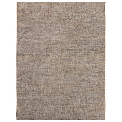 Tapis rectangulaire beige / brun Wabi Sabi