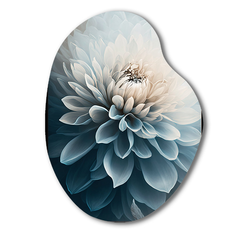 Décoration murale Elrosa - Dahlia, H 30 po x l 22 po