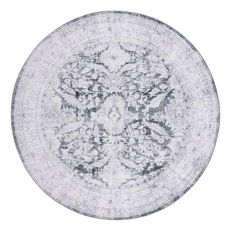 Heyde Chenille Oriental Indoor Rug
