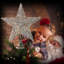 13" Sequin/Bead/Glitr Star Tree Topper Acbox-1384447321