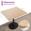 Ensemble de 2 dessus de table universel 30 x 30 pouces kaboon, noyer clair Kaboon-121455863-121158305