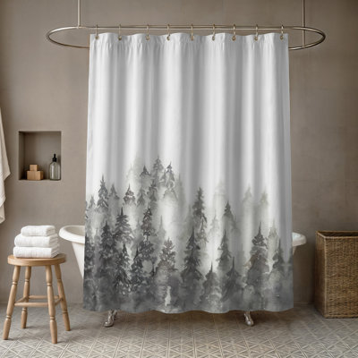 Rideau de douche simple Bottrell