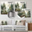 «Pine Tree Misty Morning II», reproduction sur cadre non encadrée-303028301