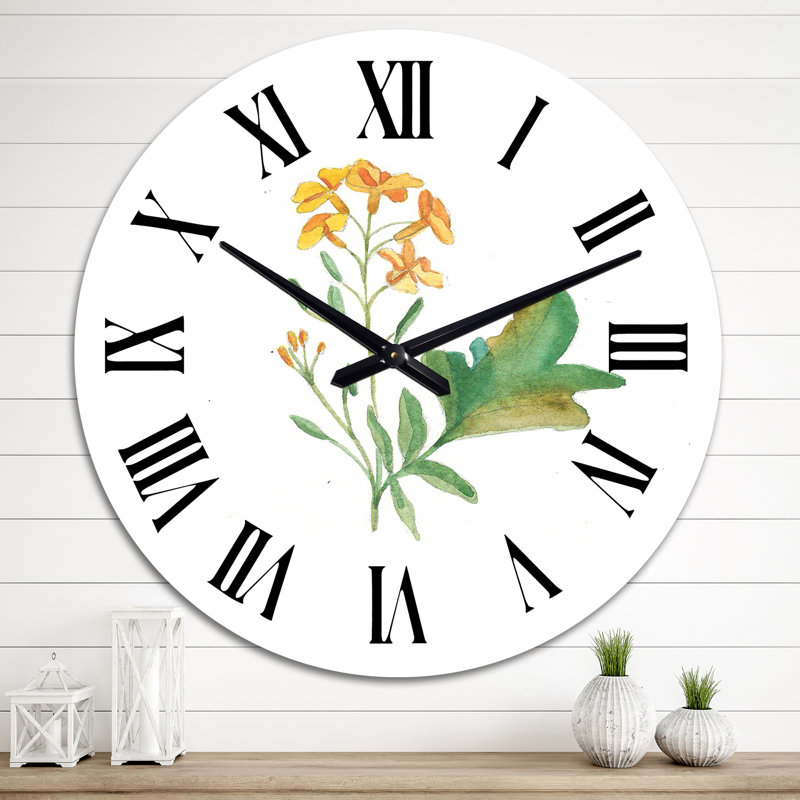 Horloge murale surdimensionnée, Grand
