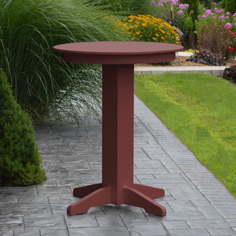 Ensemble repas 5 pièces Nettie, L 44 po x l 44 po, Bois de cerisier