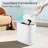 Automatic Motion Sensor Bathroom Trash Can with Lid-115709091-115709094