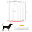 Pressure Mounted Pet Gate With Door-94282348-94590197