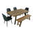 Shawnta 6 - Person Solid Wood Top Four Leg Base Dining Set-97560964