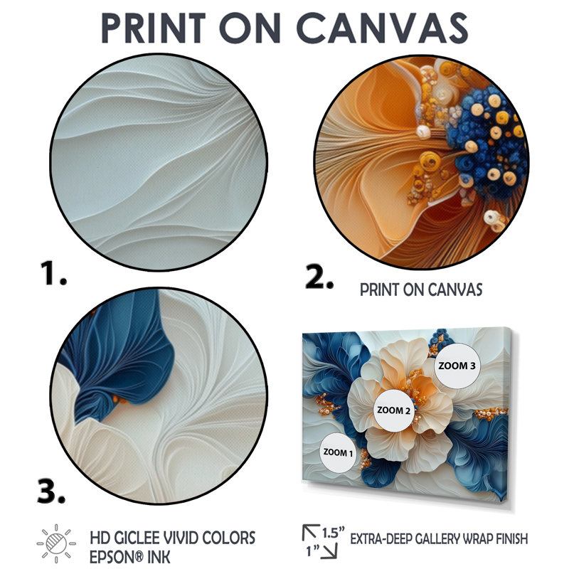 Abstrait aquarelle de pivoines sur la rivière Marble III - pivoines, art sur toile, Cadre simple, Noir, H 12 po x l 20 po