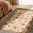 Rug Branch Yasmin 2' x 12' (2'3" x 12') Beige/Blue Persian Medallion Indoor Runner Rug, Traditional, Low Pile, Stain-Resistant Hallway Carpet - Entryway, Mudroom, Bedroom, and Kitchen-41414316