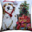 Housse et insert de coussin carré en mélange de coton 