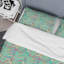 Green Scribble - Ensemble de housse de couette à motif abstrait - Microfibre de polyester-1098484880