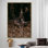 «Wild Enthusiast's Dream: Majestic Deer in Forest Landscape», art mural sur toile