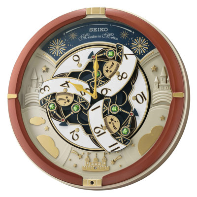 Seiko QXM378BRH MIM-Wall, Quartz, Brown