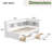 Space-Saving Twin Loft Bed With Integrated Bookcase & Charging Station - Features USB Ports, Power Outlets, And 2 Drawers-2137391927