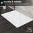 47.25" W X 31.5" D Rectangular Low-Profile Shower Base, Non-Slip, Marble Grain-102073668