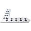 4.8 in. x 4.8 in. Marble Tile-79883933