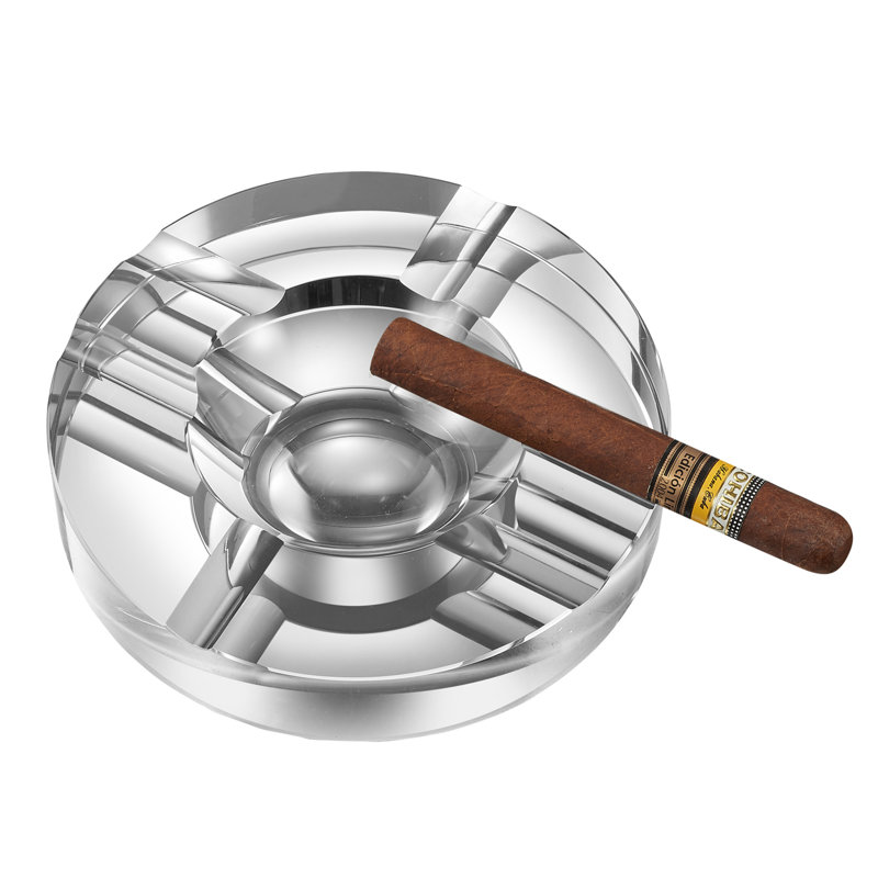 Cendrier cigare à cristal rond Elara, Oui, Amaze