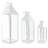 Matte White Modern Candle Lanterns