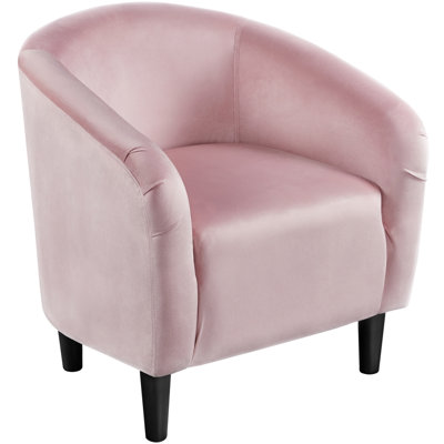 Robeson 28" Wide Velvet Barrel Chair