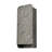 15" Stellis Outdoor Aluminum Sconce in Charcoal Black Finish
