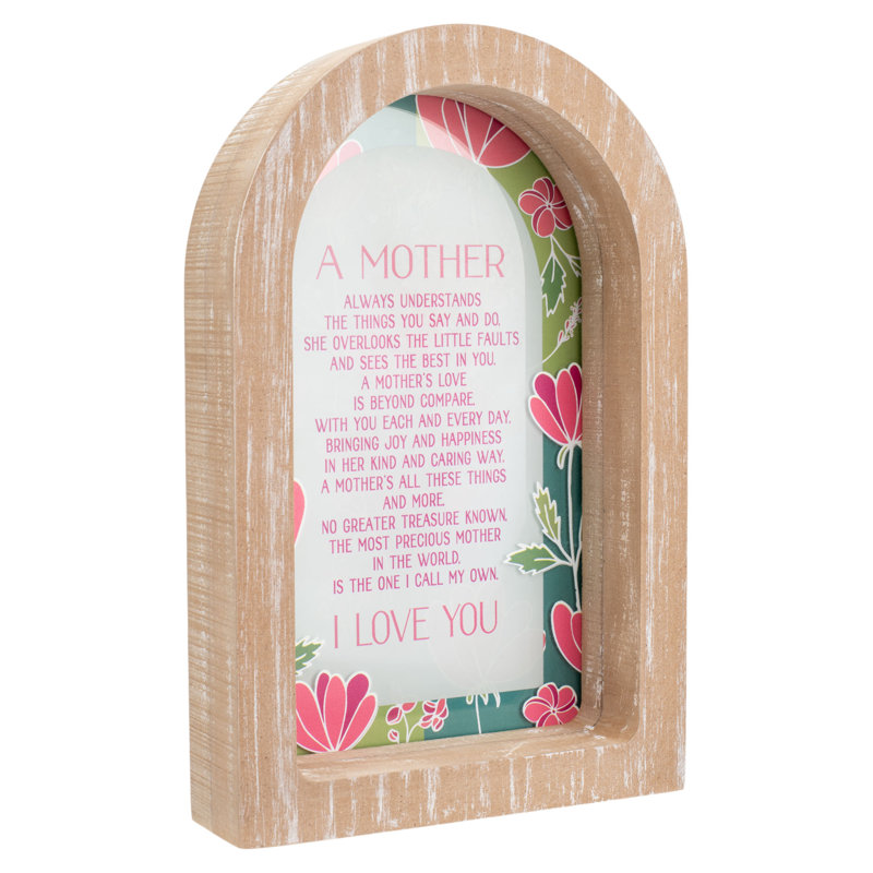 Encadré «A Mother Always» 7 x 11