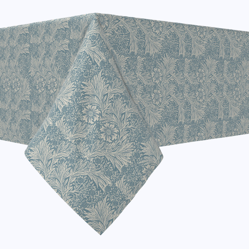 Rectangular Tablecloth, 100% Cotton, Floral 73, 84" x 60"