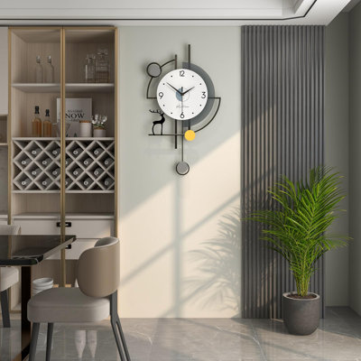 Modern Pendulum Wall Clock