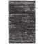 Tapis gris/noir touffeté à la main Blanch-22703045