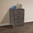 Sorbus 3 Drawers Nightstand with Steel Frame, Wood Top & Fabric Bins-688396886