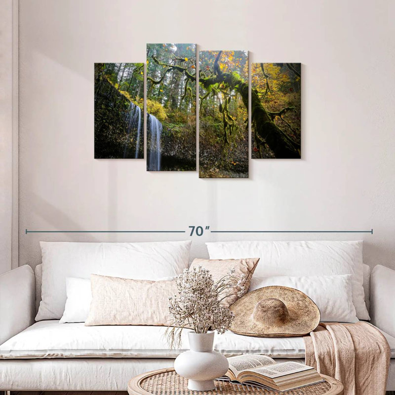 Alvord Mystic Falls, 27'' H x 43'' W